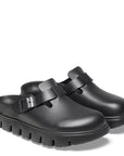 Birkenstock Women's Boston Chunky in Black (Narrow Width)