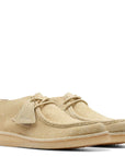 Clarks Men's Desert Nomad Mid in Maple Hairy Suede