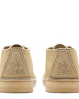 Clarks Men's Desert Nomad Mid in Maple Hairy Suede