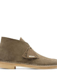 Clarks Men's Desert Boot in Pale Khaki Suede