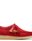 Clarks Men's Wallabee in Red Suede