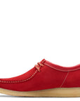 Clarks Men's Wallabee in Red Suede