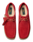 Clarks Men's Wallabee in Red Suede