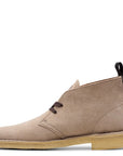 Clarks Men's Desert Boot in Wolf Suede