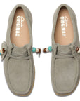 Clarks Women's Wallabee in Sage Suede