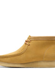 Clarks Men's Wallabee Boot in Golden Tan Suede