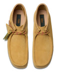 Clarks Men's Wallabee Boot in Golden Tan Suede