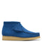 Clarks Men&#39;s Wallabee Boot in Blue Suede