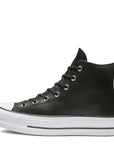 Converse Women's Chuck Taylor All Star Lift Leather High in Black/White