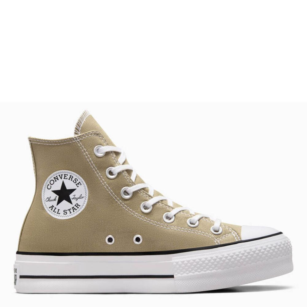 Converse Women's Chuck Taylor All Star Lift Platform in Mossy Sloth ...