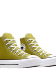 Converse Women's Chuck Taylor All Star Lift Platform High Top in Magic Forest/White/Black