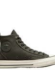 Converse Chuck 70 Jungle Cloth Overlay in Cave Green/Cave Green/Egret