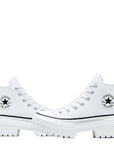 Converse Women's Chuck Taylor All Star Lugged Heel Platform in White/Black/Egret