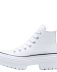 Converse Women's Chuck Taylor All Star Lugged Heel Platform in White/Black/Egret