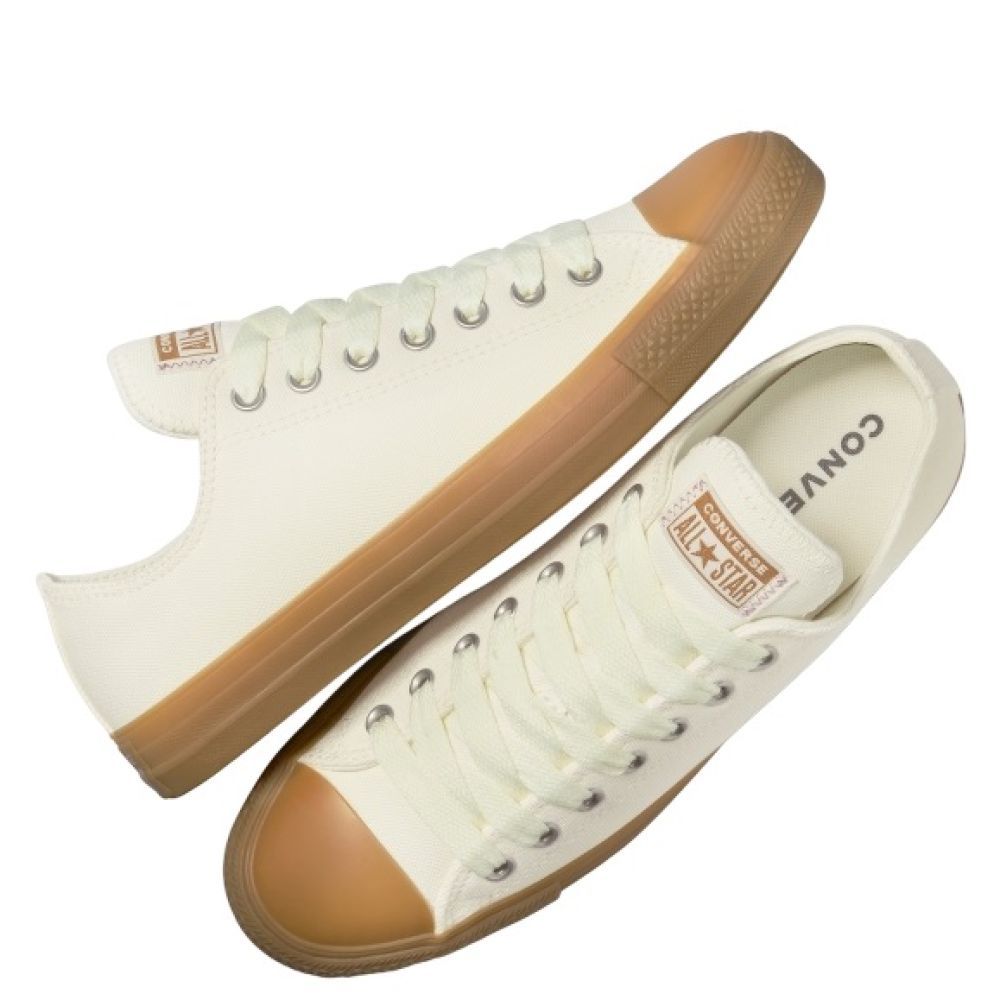 Converse Chuck Taylor All Star Tough Textures Low Top in Egret/Gum/Orchid Dust