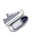 Converse Women's Chuck Taylor All Star Lift Platform Low Gingham in Obsidian/White/Vintage White