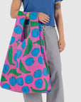 Baggu Big Baggu in Pink Apples & Bananas