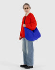 Baggu Large Nylon Crescent Bag in Lapis