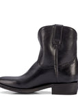 Frye Women's Billy Short in Black/Soft Tumbled Leather