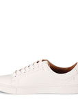 Frye Women's Ivy Low Lace in White/Tumbled