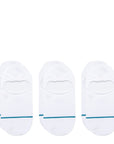 Stance Icon No Show 3-Pack in White