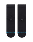 Stance Icon Quarter in Black