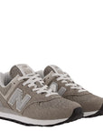 New Balance Men's 574v3 in Grey with White