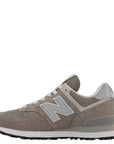 New Balance Men's 574v3 in Grey with White