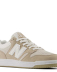 New Balance Women's 480 in Mindful Grey with Moonbeam/Sea Salt