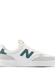 New Balance 300 Court in White with Brighton Grey and New Spruce