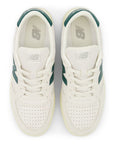 New Balance Men's T500 in Sea Salt with Marsh Green and Angora