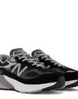 New Balance Youth FuelCell 990 in Black with Silver