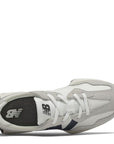 New Balance Youth 327 in Silver Birch with Black