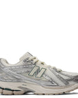 New Balance Women's 1906R in Silver Metalic with Sea Salt and New Spruce