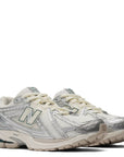 New Balance Women's 1906R in Silver Metalic with Sea Salt and New Spruce