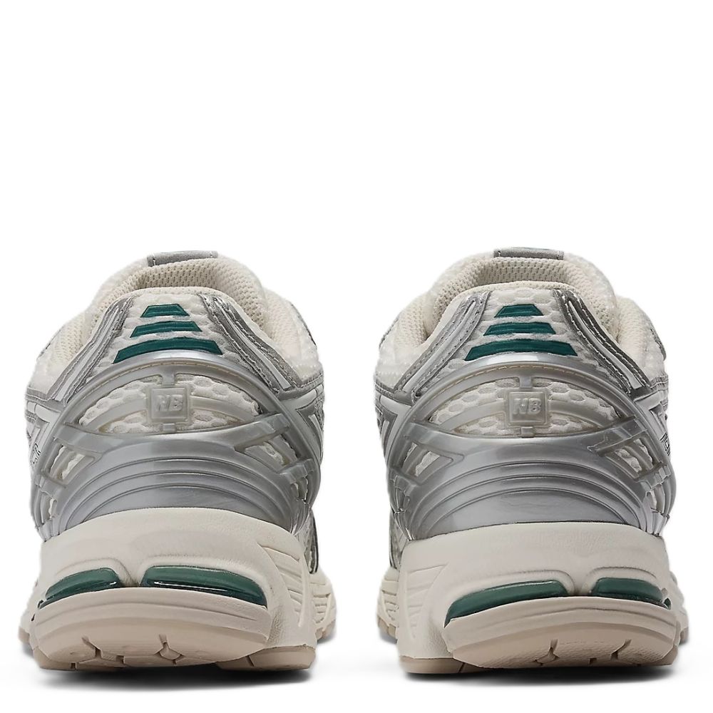 New Balance Women&#39;s 1906R in Silver Metalic with Sea Salt and New Spruce