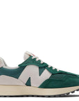 New Balance Women's 327 in Marsh Green with New Spruce