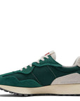 New Balance Women's 327 in Marsh Green with New Spruce