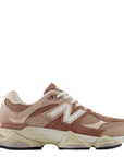 New Balance Women's 9060 in Sparrow with Flat Taupe and Vintage Rose