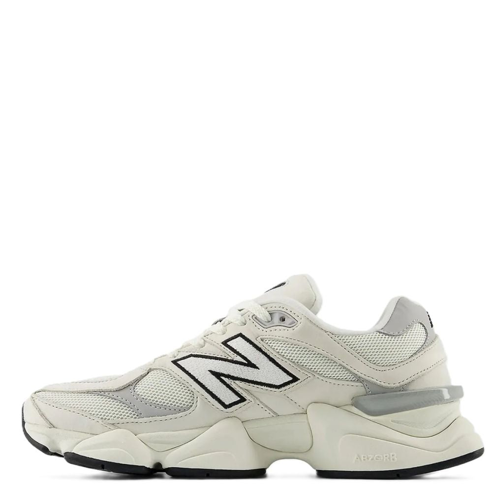 New Balance 9060 in Sea Salt/Raincloud/Black