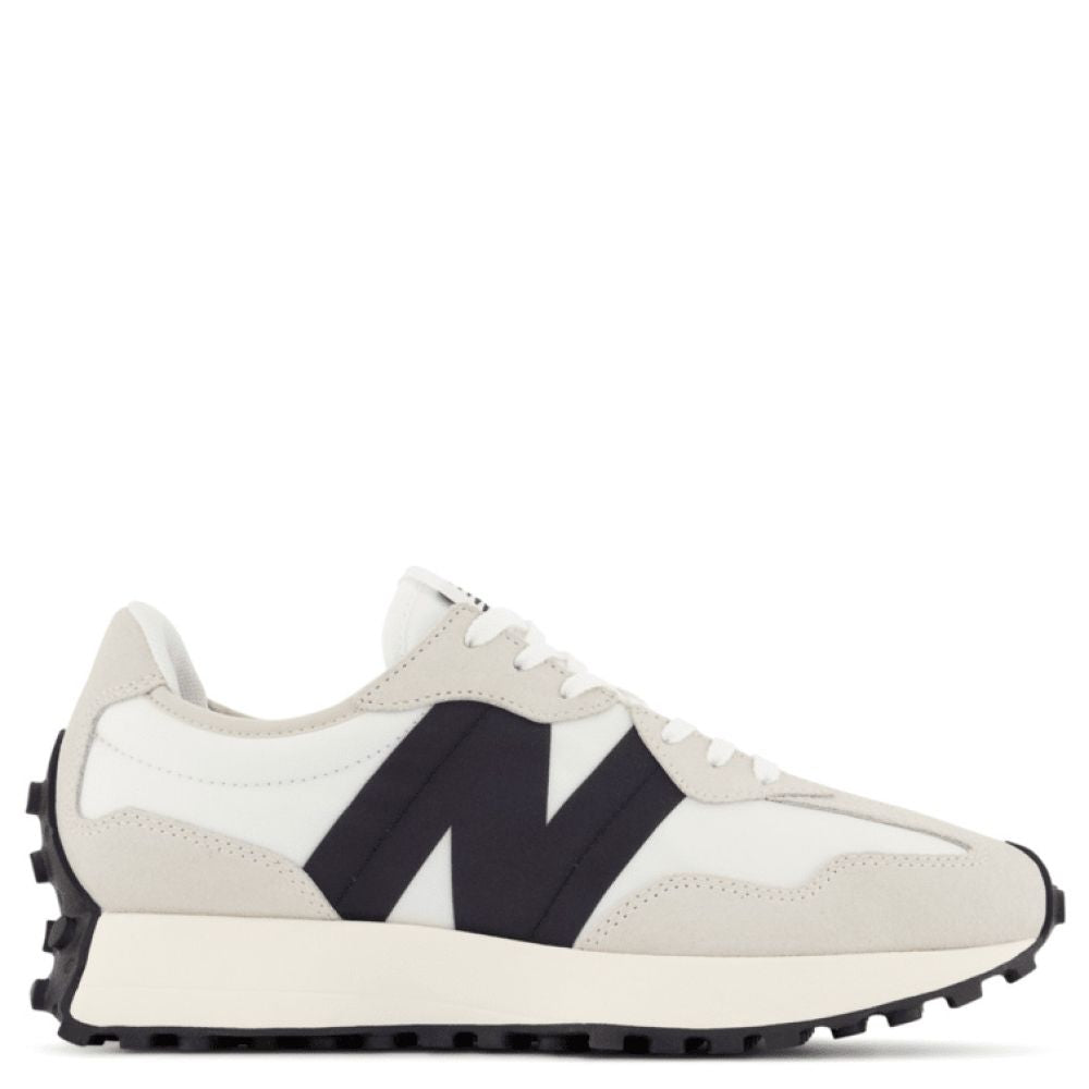 New Balance Men&#39;s 327 in Sea Salt with White and Black