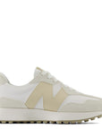 New Balance Women's 327 in Sea Salt with Sandstone