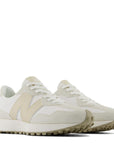 New Balance Women's 327 in Sea Salt with Sandstone