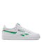 Reebok Women&#39;s Club C Revenge in White/Sports Green