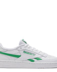 Reebok Women's Club C Revenge in White/Sports Green