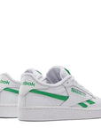 Reebok Women's Club C Revenge in White/Sports Green