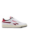 Reebok Men&#39;s Club C Revenge in White/Vecto Red/Black