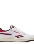 Reebok Men's Club C Revenge in White/Vecto Red/Black