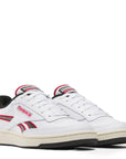 Reebok Men's Club C Revenge in White/Vecto Red/Black