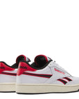 Reebok Men's Club C Revenge in White/Vecto Red/Black